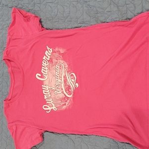 [NWOT] Luray Caverns Virginia Hot Pink T-Shirt Size S